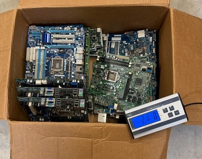 21lbs Mixed Motherboards / PCB Scrap Gold Recovery Untested Bulk Lot