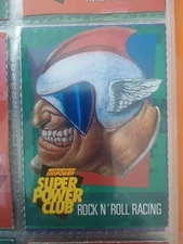 1990s Nintendo Power Super Power Club Rock N' Roll Racing Card #105