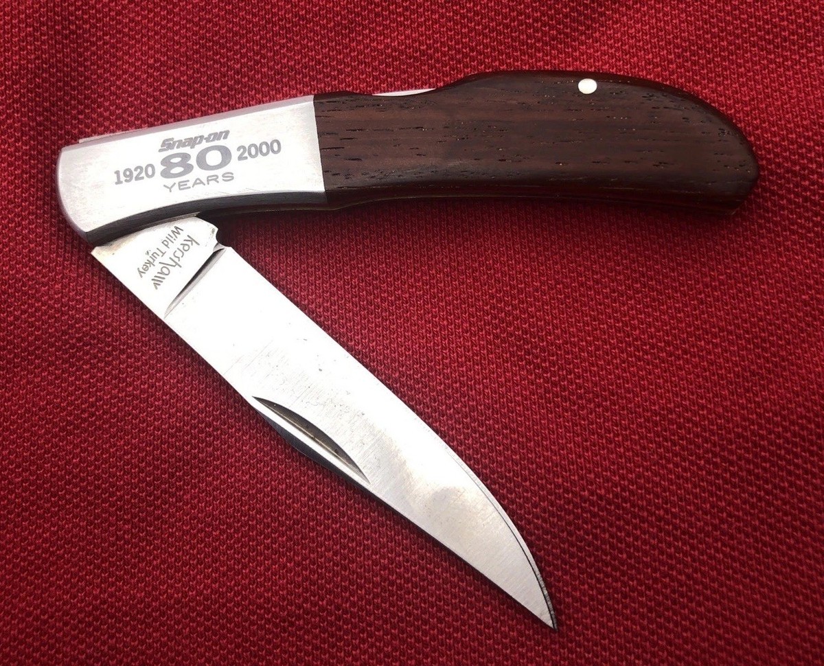 Vintage Kershaw No. 4150 Wild Turkey “Snap-On 80 Years 1920-2000