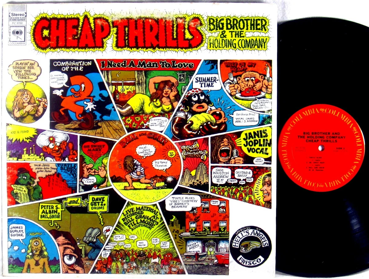 Preços baixos em Janis Joplin Cheap thrills LP | eBay