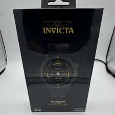 Invicta I-tech 2 Itech-001 Smartwatch Gps Bluetooth 46mm Black Silicone