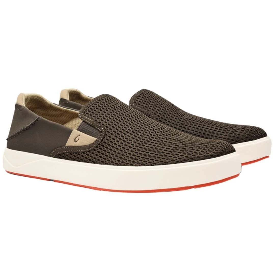 Olukai Lae'ahi Men's Slip-On Shoes, Kona/Kona, M10.5