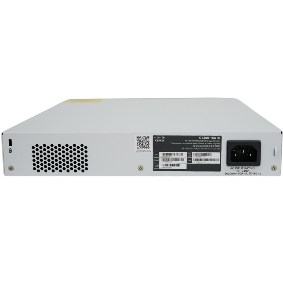 Cisco Catalyst C1300-16XTS 16-Port Managed 10G L3 10-Gigabit