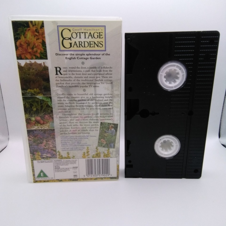 Resolution Generalist Geoff Hamilton's Cottage Gardens VHS Pal Video Tape - The Complete BBC ...