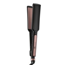 Rose Gold Ceramic Flat Iron ExtraLong Plates  Advanced Heat Tech for Hair