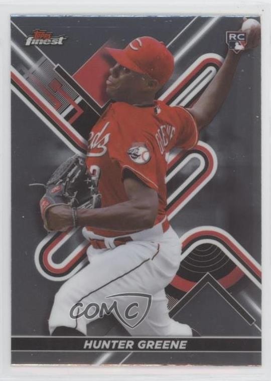 2022 Topps Finest Hunter Greene #69 12g7