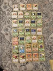 Lot of 34 Pokemon WOTC First Edition Cards HP Base Set Jungle 1999 Vintage