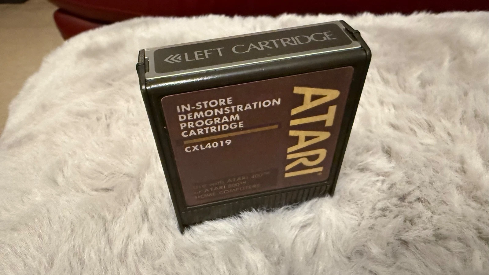 Additional photo for ATARI 800 XL Demonstration Cartridge (CXL 4019)