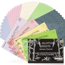 5 Packs Oil Blotting Sheets for Face - 5 Scents,750 Counts Oil Absorbing Sheets