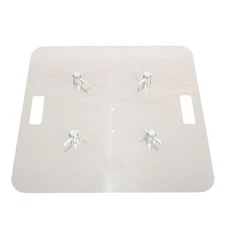 24"x24" 6mm Lighting Stand Square Aluminum Trussing Base Plate For 12"x12" Truss