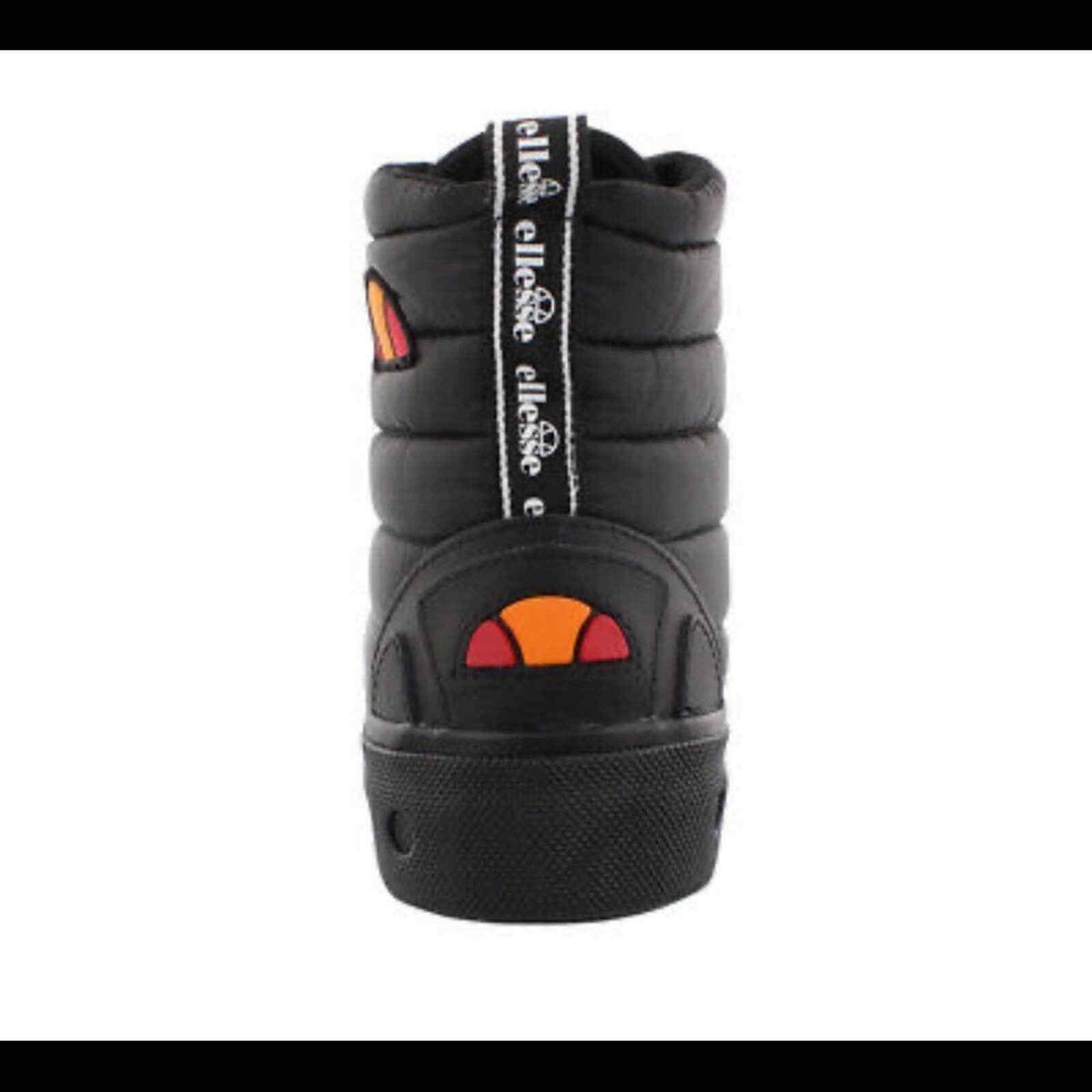 Ellesse Altzano Text AF High Boots Black/Dark Gray | eBay