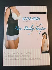 Kymaro Health And Beauty Spa Essentials New Body Shaper XL Black Top New 4