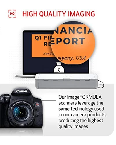 Portable Document Scanner, 2-Sided Scanning with 20 Page Feeder, - Image 4 of 4