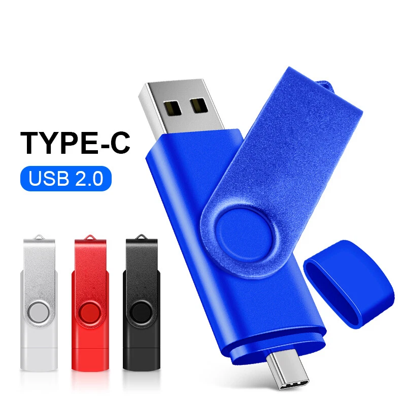 External OTG Type C 1GB-512GB USB-C U Disk USB 2.0 Flash Drive Memory Pen Stick - Image 4 of 4