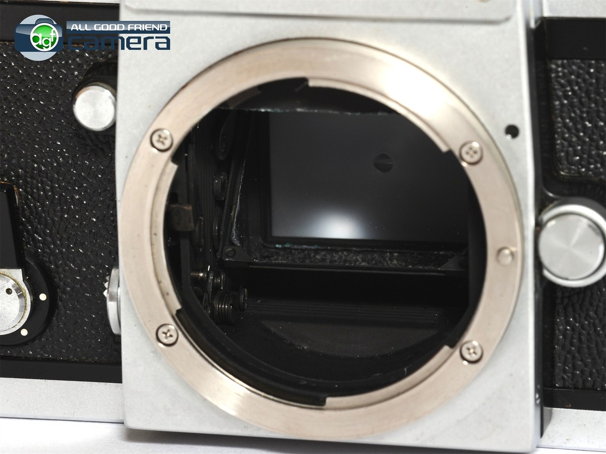 Nikon F Eye Level FIlm SLR Camera Body Silver | eBay