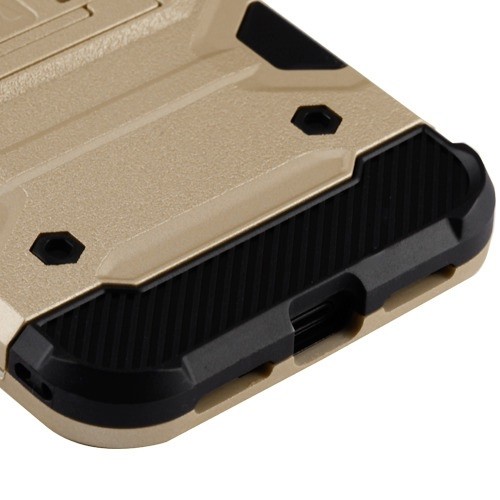 Funda táctica resistente de doble capa de grado militar con cubierta de soporte para iPhone X/XS - Imagen 20 de 31