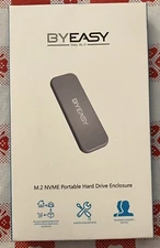 BYEASY M.2 NVMe SSD Enclosure Adapter USB 3.1 GEN 2 with USB C 3 up to 10Gbps