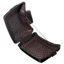 Hogworkz HW301006 Chopped Tour Pack Liner Red Stitch Harley w/ OEM Rushmore Pack