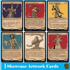 Baldur's Gate Shadowheart Karlach Gale Astarion Lae'zel MTG NM Showcase Artwork