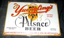 YUENGLING'S PILSNER BEER Metal Sign #4- NEW