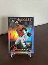 2024 Topps Chrome Yennier Cano Refractor #130 Baltimore Orioles
