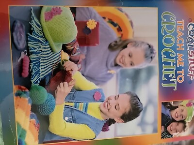 Leisure Arts Cool Stuff Teach me to Crochet Book Crochet Patterns