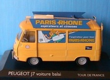 Peugeot J7 Car Wiper Paris Rhone Tour de France 1968 NOREV 472013 1:43