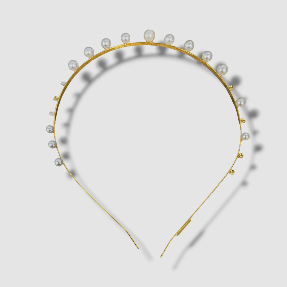 $199 LELET NY Gold Pearl Headband | eBay display picture 2