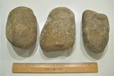 3 Large FLINT CHERT Stones for Arrow Spearhead Knapping 11-14 Lbs. FREE SHIPPING