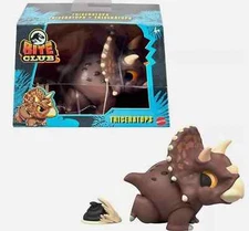 Mattel Jurassic World Bite Club Triceratops Series 1 New