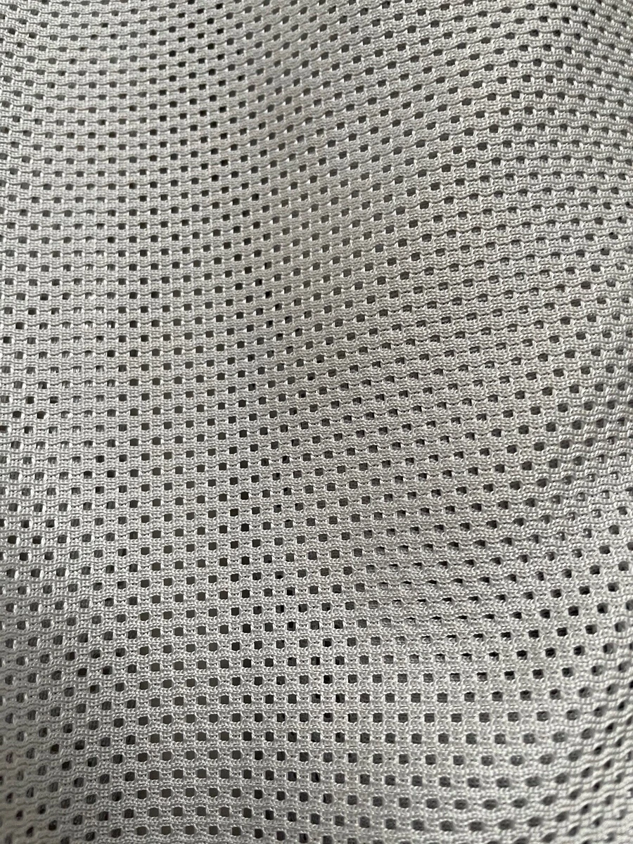 Grey Soft Mesh Fabric 153cm wide - Polyester