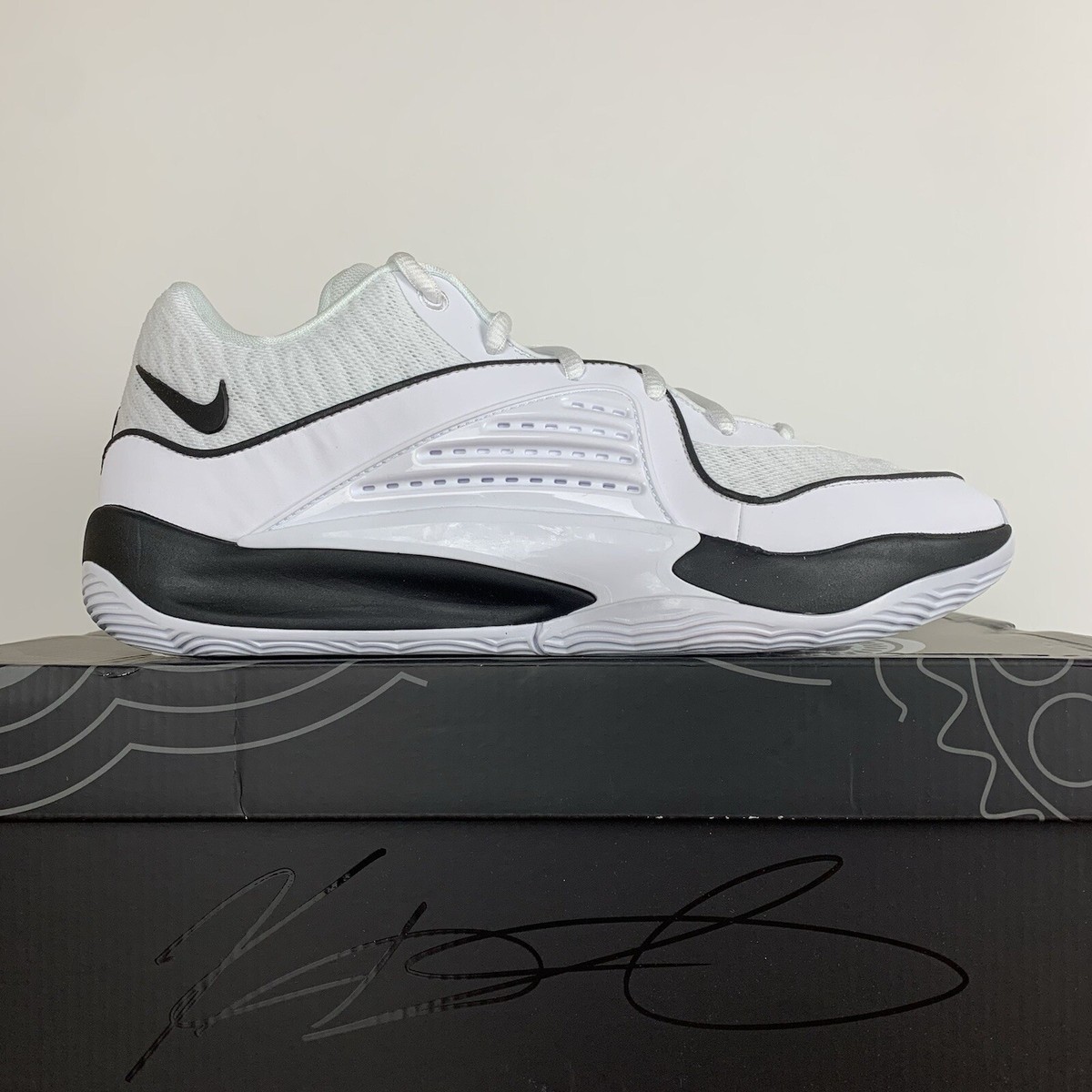29cm KD 16 (新品未使用)ナイキ Nike KD 16 TB Promo Basketball Shoes White Black DZ2927-100