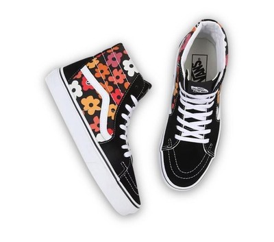 Vans SK8 Hi Flower Black/Multi Men