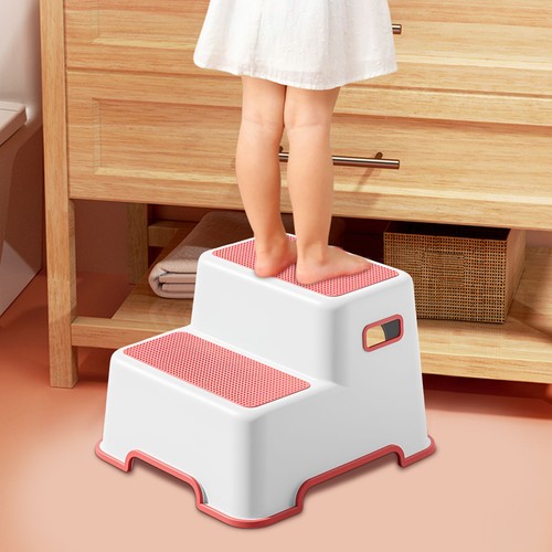 Baby Step Stool for Bathroom Sink, 2 Step Stool for Toilet Potty Training - Picture 5 of 10