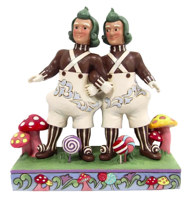 Oompa Loompas Side By Side Jim Shore Original Willy Wonka