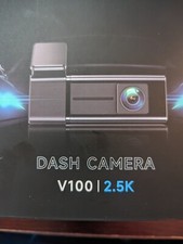 Dash Camera V100 / 2.5K - Black, NEW