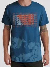 $35 Junk Food Men's Blue Short-Sleeve Crewneck Journey Band T-Shirt Size Large