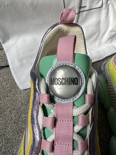 Moschino Couture Teddy Runners Bubble trainers sneakers size UK6 EU39 Ladies - Picture 6 of 24