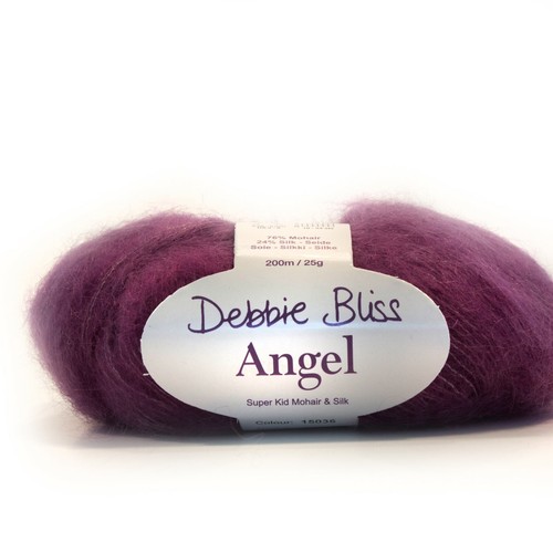 Debbie Bliss Angel - 25g -76% Super Kid Mohair & 24% Silk - Picture 4 of 12