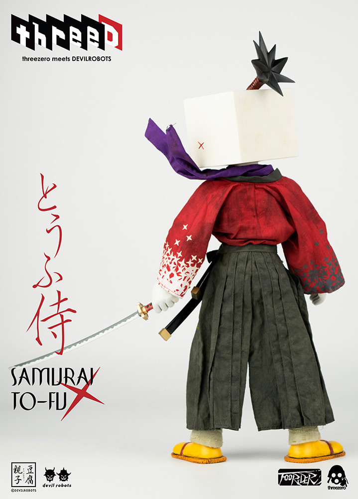 THREEZERO x DEVILROBOTS SAMURAI TO-FU W/ KIKUCHIYO 1/6 ACTION