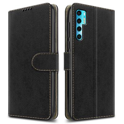 Für TCL 20 Pro 5G Hülle, Slim Leder Brieftasche Magnet Flip Buch Ständer Handy Cover