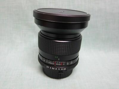 Vivitar 28mm F2.5 AUTO WIDE-ANGLE ｜D111 Vivitar 28mm f2.5 Auto Wide-Angle Lens for Nikon Non-AI | Blue