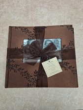 2 Photo Albums Gift Set - Holds 200 4x6 Photos Each - Brown