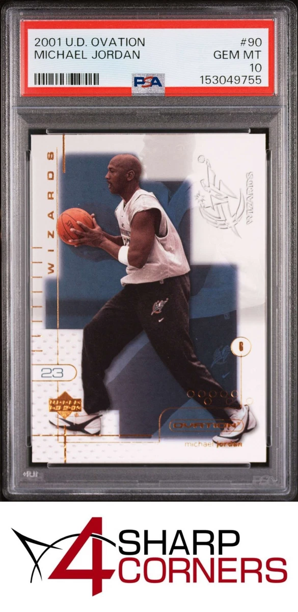 Preços baixos em Michael Jordan PSA 10 Classificado Figurinhas de