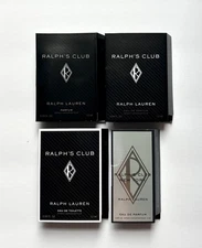 Polo Ralph Lauren Cologne Perfume Collection 4p Sample Vial Spray Set