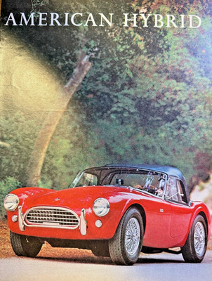 1963 Ford Shelby AC Cobra illustrated