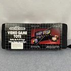 Vintage Sega Genesis Video Game Tote Storage Organizer Official - 15 Games - NEW