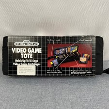Vintage Sega Genesis Video Game Tote Storage ...