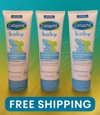 Lot of 3 Cetaphil Baby Ultra Soothing Lotion Shea Butter 8 oz Each NEW