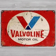 Valvoline Motor Oil 8 X 12 Novelty Metal Sign Shrink-wrapped New Valvoline Motor Oil 8 X 12 Novelty Metal Sign Shrink-wrapped New
